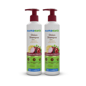 Mamaearth onion shampoo pack of 2 front