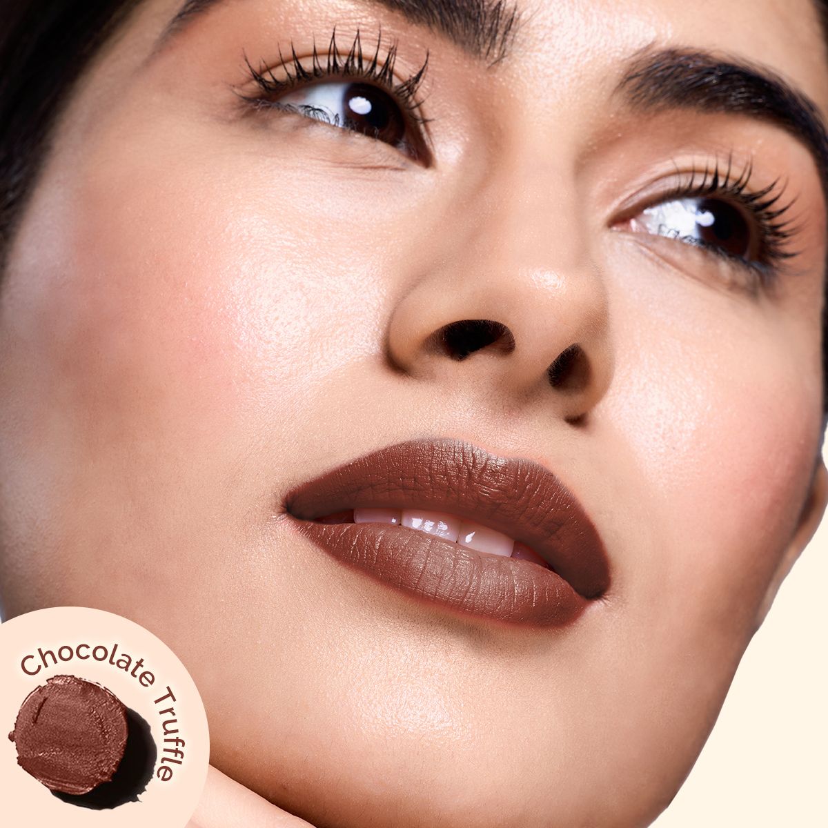 Luxe Matte Long Stay Lipstick with Passion Fruit Oil & Vitamin E -2g | Chocolate Truffle