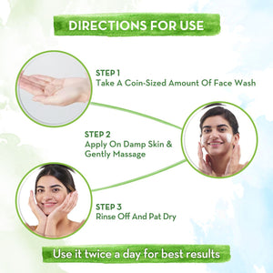 mamaearth bye bye blemishes face wash use