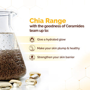 Chia Range Ceramides hydrated glow plump healthy skin barrier
