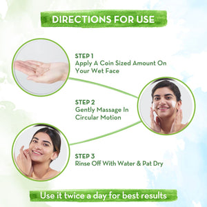 How to Use Mamaearth Aloe Vera Face Wash