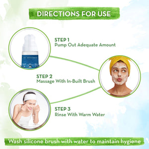 How to use Aqua Glow Face Wash