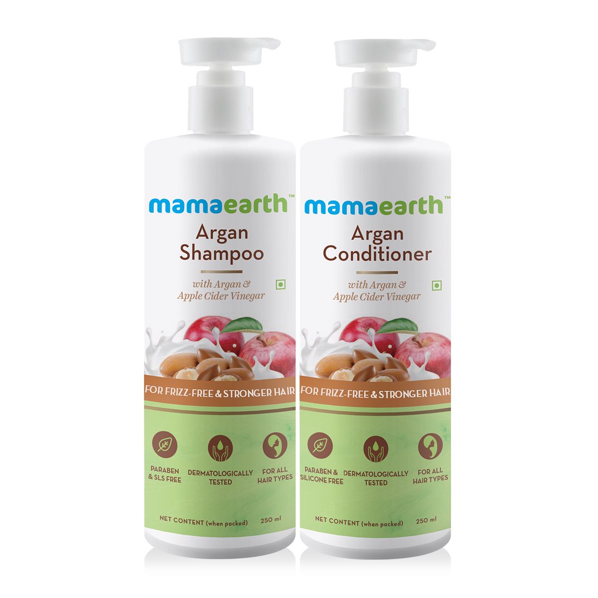 Argan Shampoo and Conditioner Combo - 250ml + 250ml