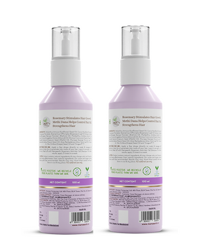 Rosemary Hair Growth Oil with Rosemary & Methi Dana for Promoting Hair Growth - 100ml (Pack of 2)