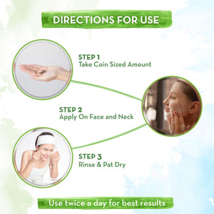 mamaearth charcoal face wash directions for use
