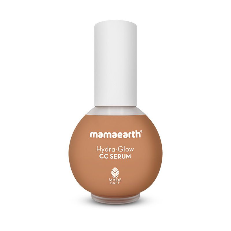 Mamaearth Hydra-Glow CC Serum with Vitamin C & Hyaluronic Acid - Honey - 30 ml