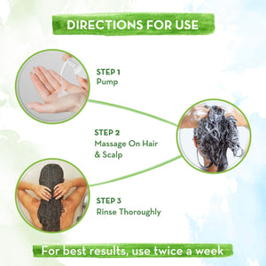how to use mamaearth tea tree shampoo