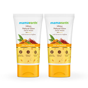 Mamaearth ubtan face wash 150ml pack of 2