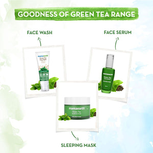 hydrating sleeping mask with green tea