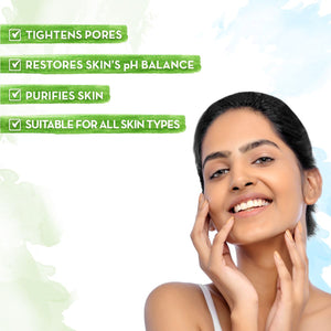 Vitamin C Face Toner with Vitamin C and Cucumber for Pore Tightening