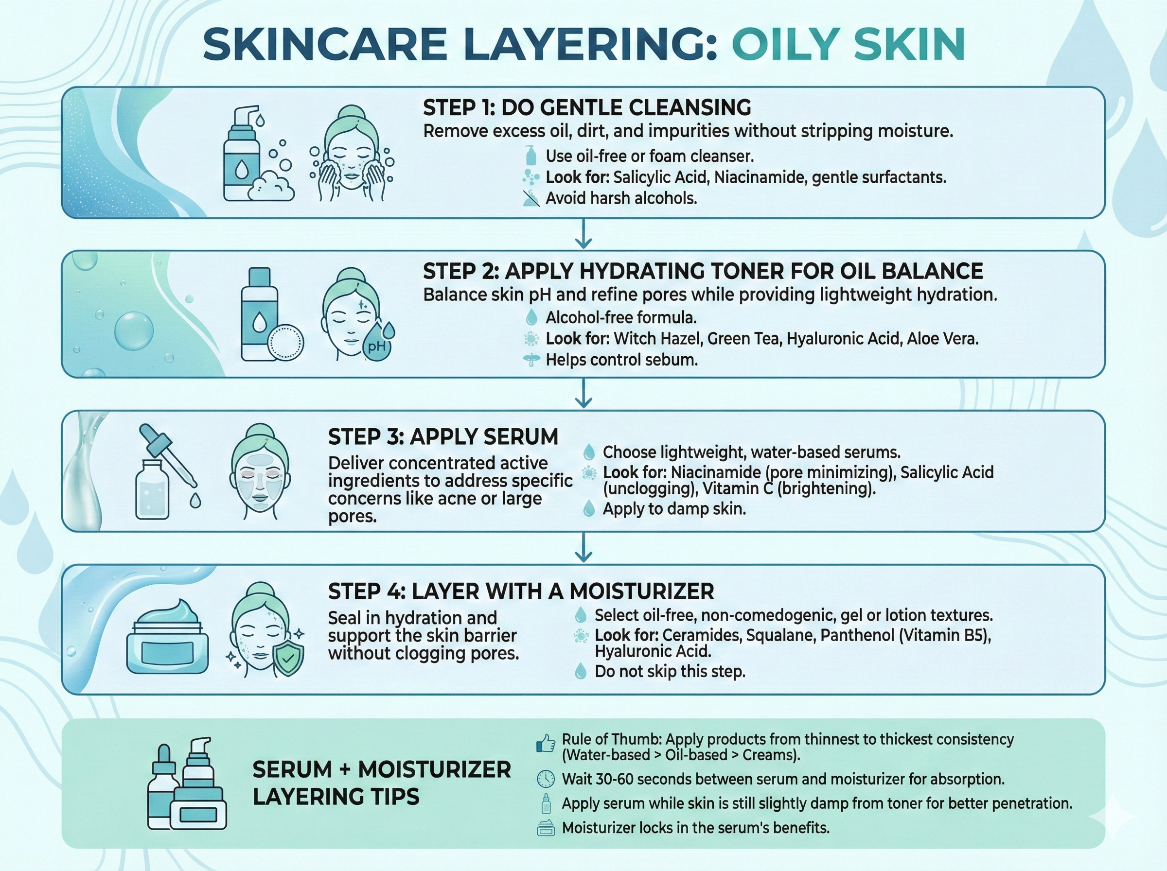 Skincare Layering Oily Skin: Winter Guide 2026