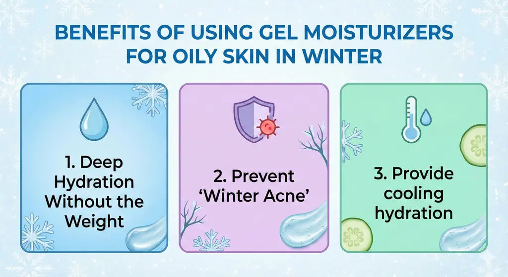 Top 10 Gel Moisturizers for Oily Skin in Winter Season