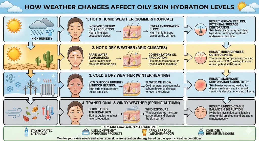 How to Maintain Oily Skin Hydration Levels in Winter?