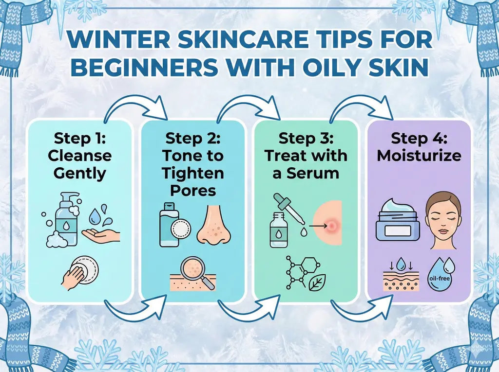 Winter Skincare Tips for Oily Skin: A Beginner’s Guide