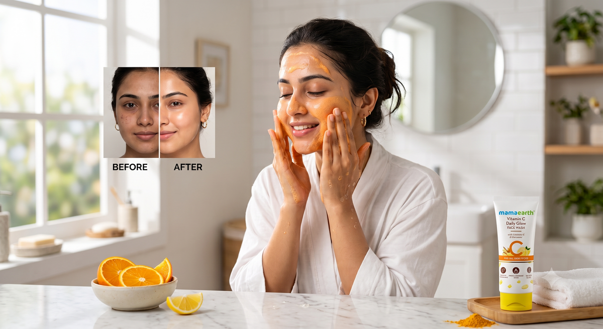 Vitamin C Face Wash for Pigmentation