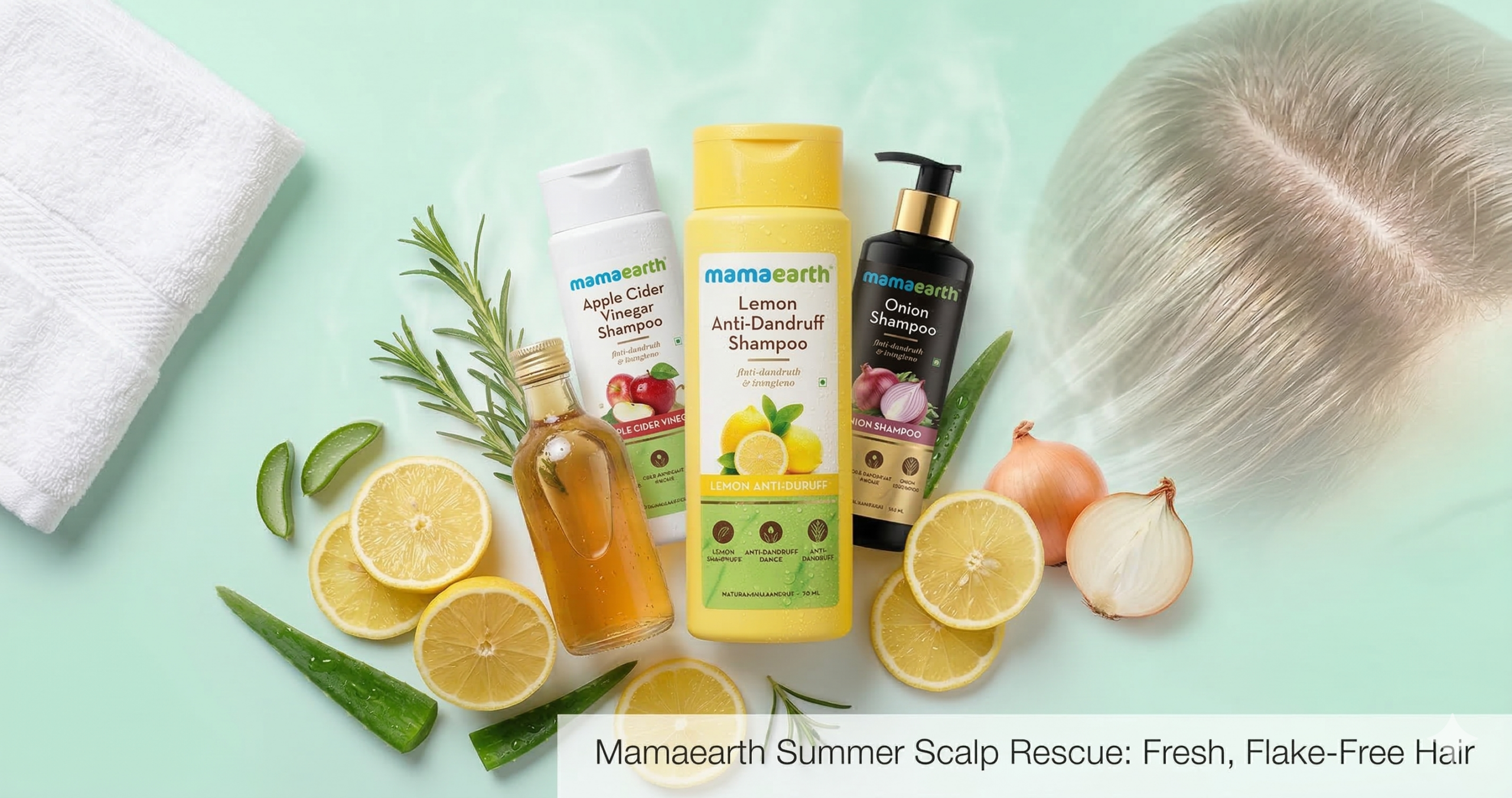 Best Shampoos for Sweaty Scalp in Summer | Mamaearth Guide
