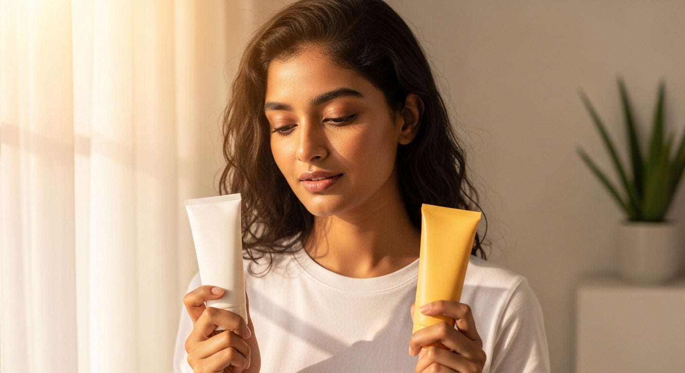 As a college student with a 5-minute routine, should I force myself to use a thick mineral sunscreen or switch to a comfortable chemical one?