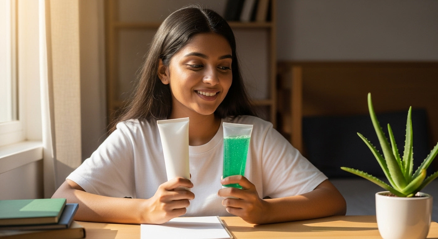 College students jinki oily skin hai, unke liye ₹500 ke under best affordable face wash aur gel moisturiser kaunsa hai?