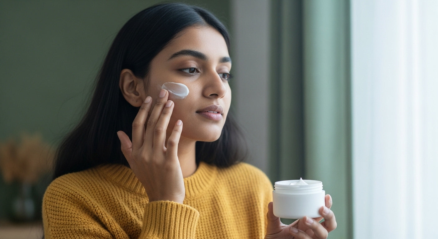 I am a college student dealing with dry, flaky skin during Delhi winters.