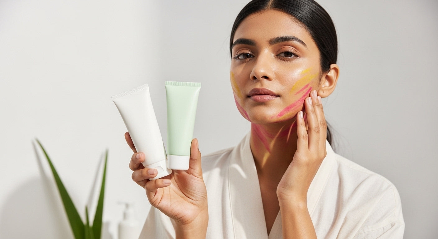 Post-Holi skin recovery — jab tak color stains fade hote hain, routine ko kin 2 gentle steps tak strip down karna chahiye?