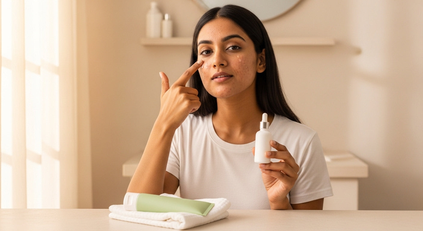 What is the best 3-step morning skincare routine for a new mom?
