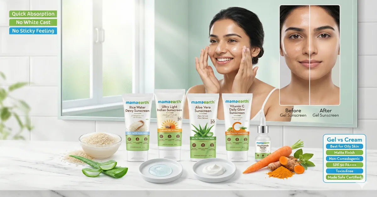 Gel vs Cream Sunscreen for Oily Skin: Which is Better?