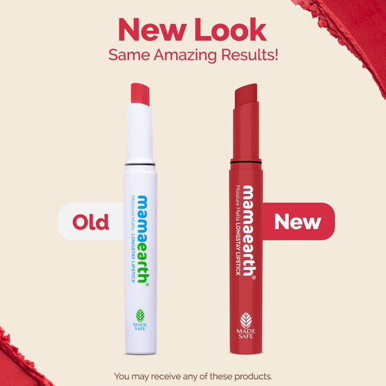 Moisture Matte Long Stay Lipstick - 2g | Raspberry Scarlet