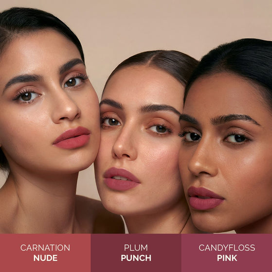Mamaearth Matte Long Stay Lipstick Gift Set - Pink & Plum