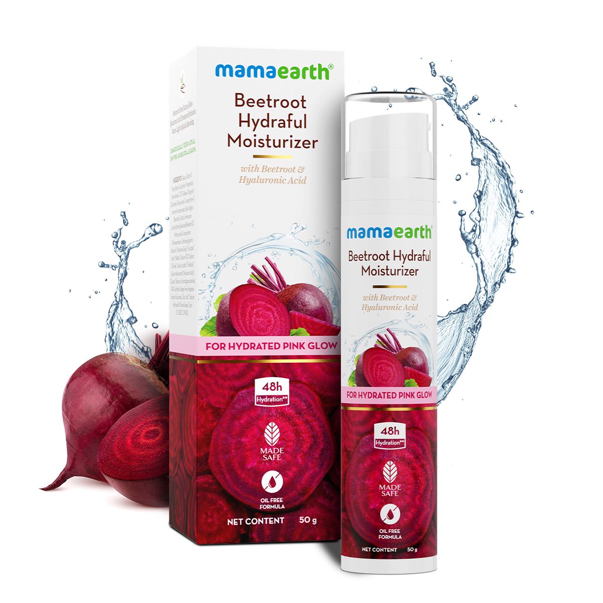Beetroot Moisturizer with Glycerin for Dry Skin-50ml