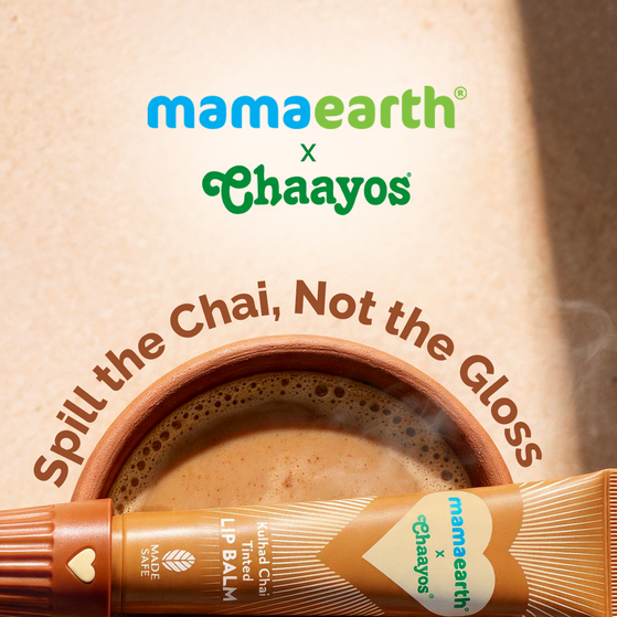 Mamaearth X Chaayos Kulhad Chai Tinted Lip Balm - 10g