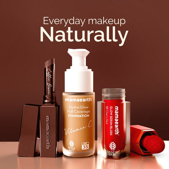 Luxe Matte Long Stay Lipstick with Passion Fruit Oil & Vitamin E -2g | Coffee Brown