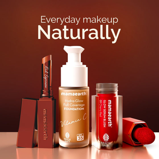 Luxe Matte Long Stay Lipstick with Passion Fruit Oil & Vitamin E -2g | Red Espresso