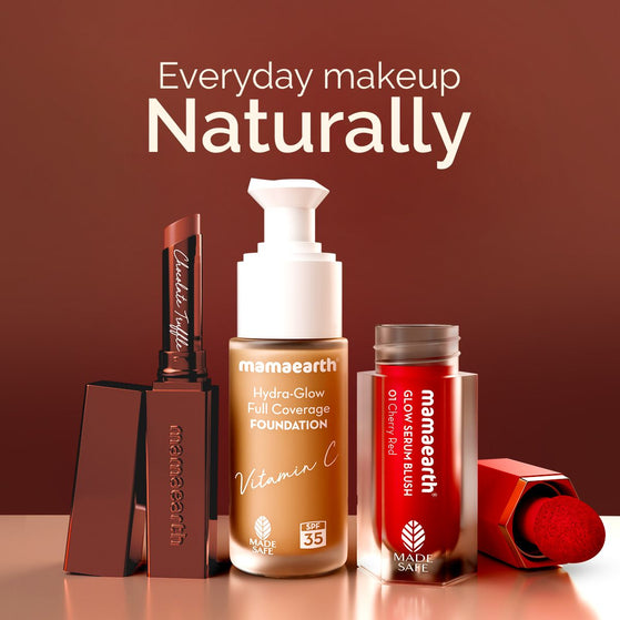 Luxe Matte Long Stay Lipstick with Passion Fruit Oil & Vitamin E -2g | Chocolate Truffle