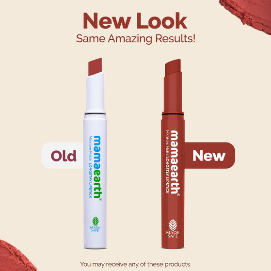 Moisture Matte Longstay Lipstick - 2g | Citrus Nude