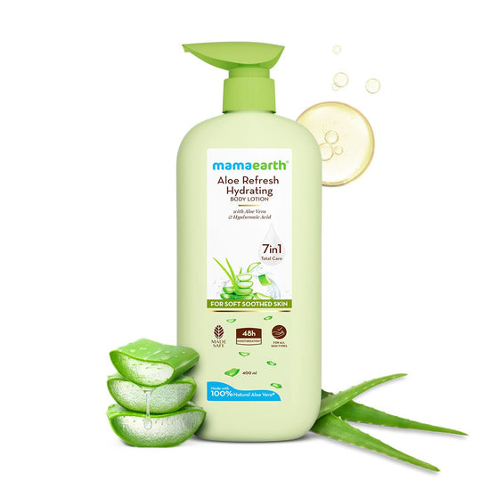 Mamaearth Aloe Refresh Hydrating Body Lotion - 400 ml