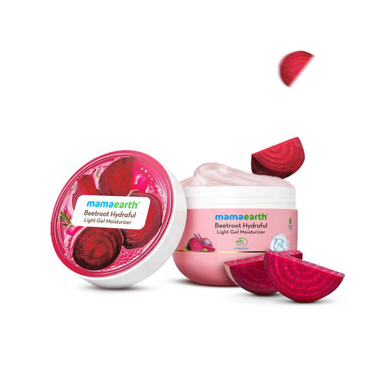 Beetroot Hydraful Light Gel Moisturizer with Beetroot & Hyaluronic Acid for Hydrated Pink Glow - 200 g