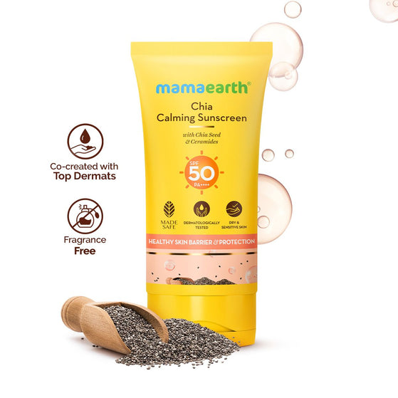 Chia Calming Sunscreen SPF 50 with Chia Seed Ceramides 50g
