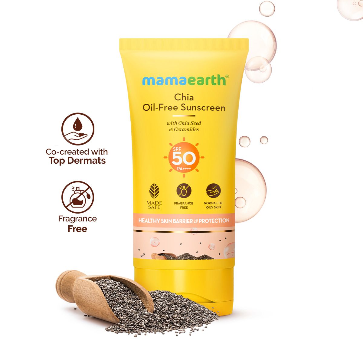 Chia Oil-Free Sunscreen SPF 50 PA++++ | In-Vivo tested (ISO 24444:2019)