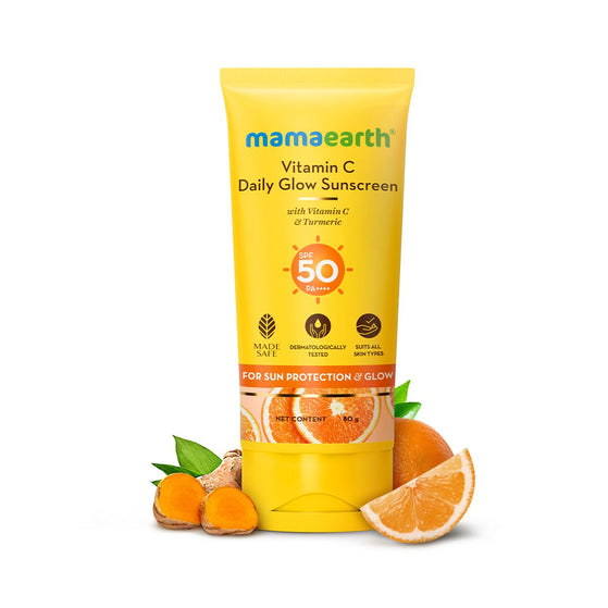 Vitamin C Daily Glow Sunscreen SPF 50 PA++++ 80g front view