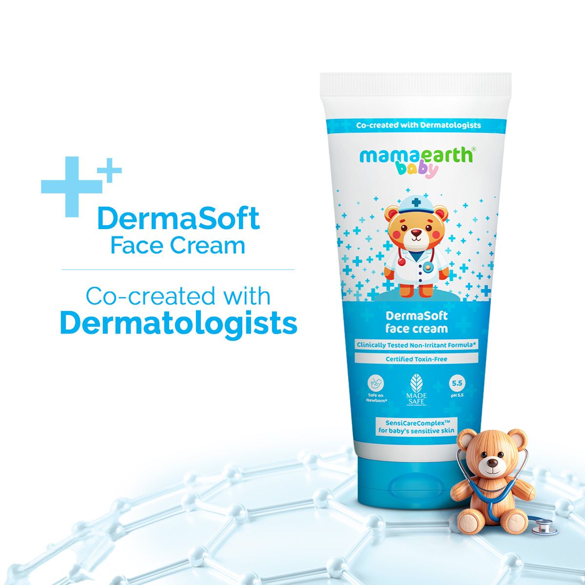Baby DermaSoft Face Cream 80g