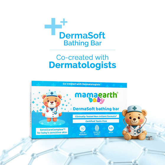 Mamaearth Baby DermaSoft Bathing Bar 75g