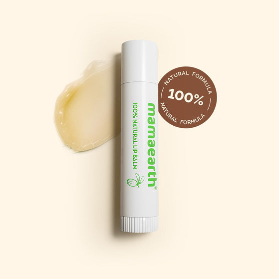 Nourishing 100% Natural Lip Balm with Shea Butter & Vitamin E - 4g