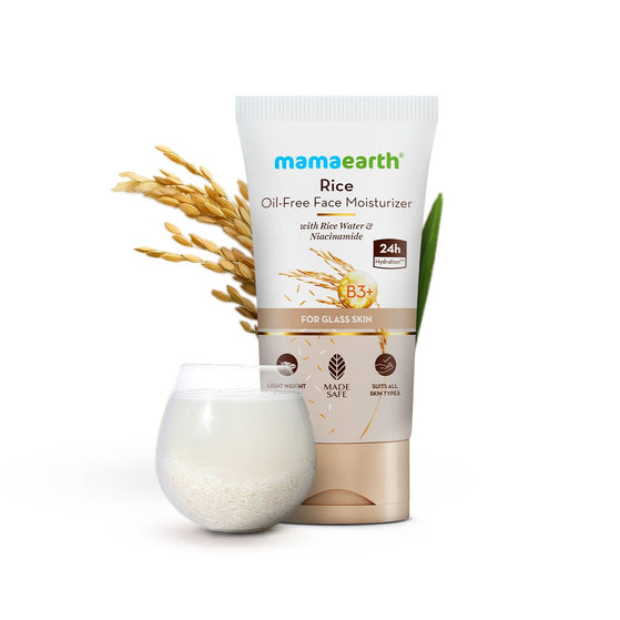 Rice Oil-Free Face Moisturizer With Rice Water & Niacinamide for Glass Skin - 150 g