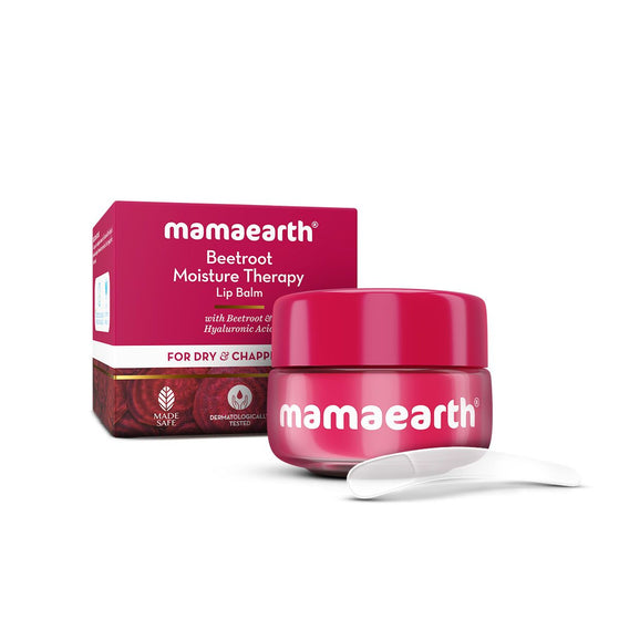 Beetroot Moisture Therapy Lip Balm with Beetroot & Hyaluronic Acid for Dry & Chapped Lips- 15 g