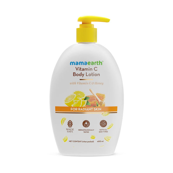 Vitamin C Body Lotion with Vitamin C and Honey for Radiant Skin - 400 ml