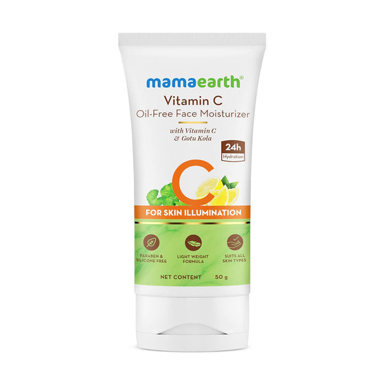 Vitamin C Oil-Free Moisturizer For Face with Vitamin C and Gotu Kola for Skin Illumination - 50 g