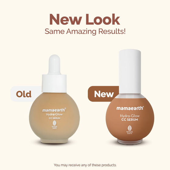 Mamaearth Hydra-Glow CC Serum with Vitamin C & Hyaluronic Acid - Honey -  30 ml
