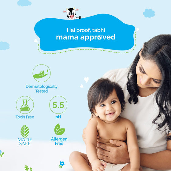 Milky Soft Baby Bathing Bar mama approved with mother baby