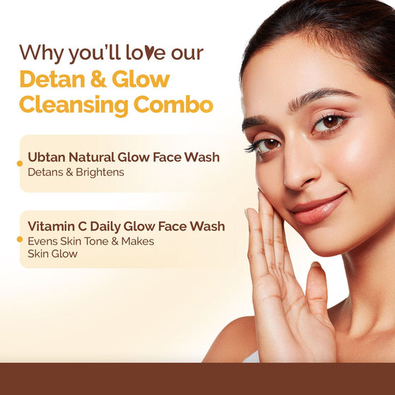 DeTan & Glow Cleansing Combo