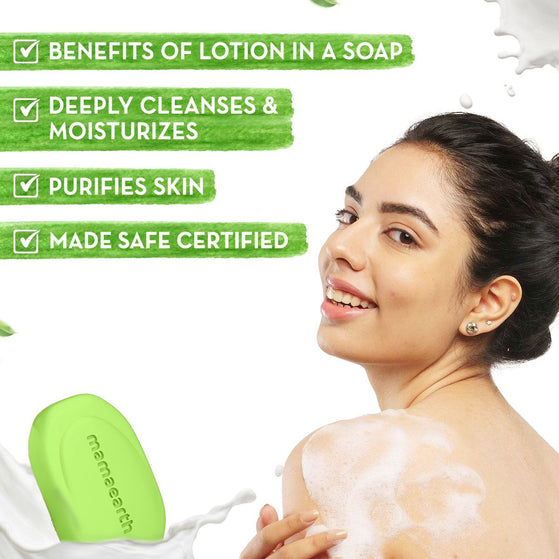 Neem Moisturizing Lotion Soap with Neem & Tea Tree for Skin Purification -125 g
